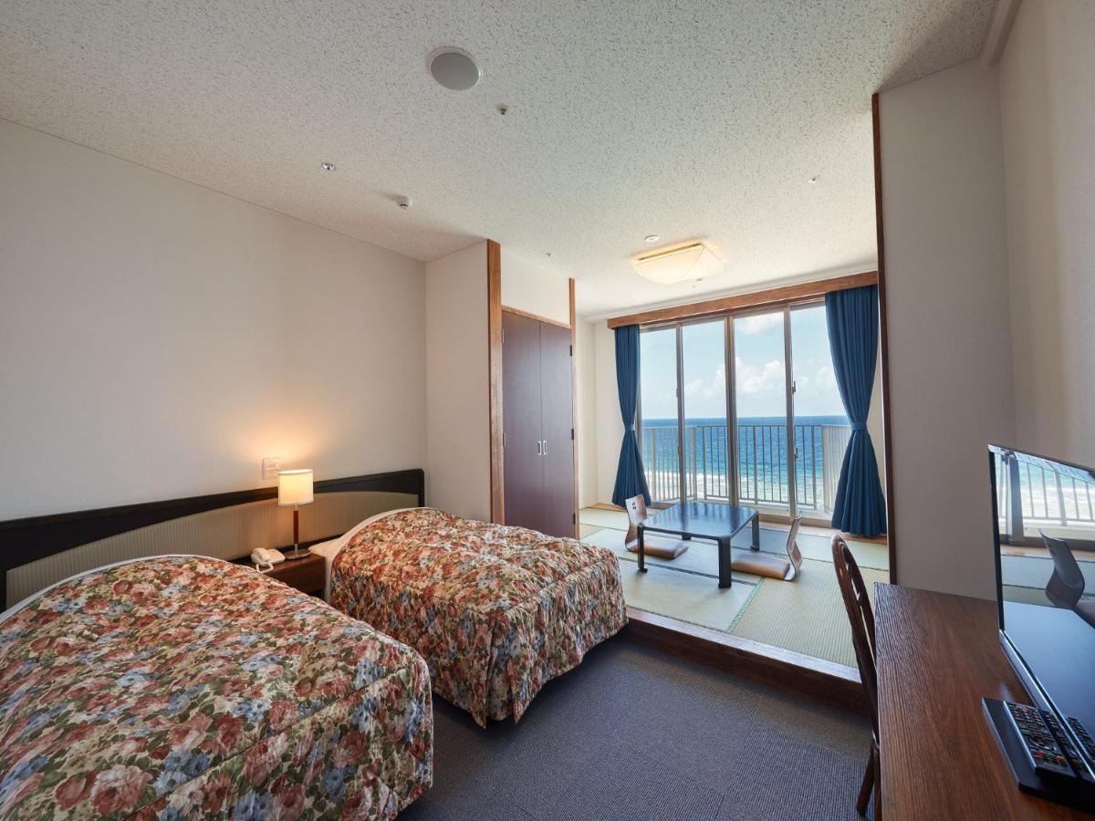 Hotel Miyuki Beach Onna Exteriér fotografie