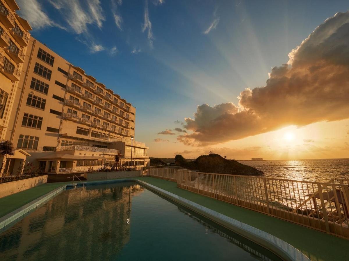 Hotel Miyuki Beach Onna Exteriér fotografie
