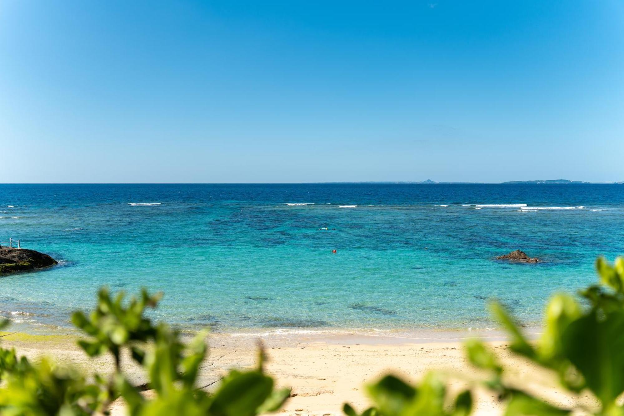 Hotel Miyuki Beach Onna Exteriér fotografie