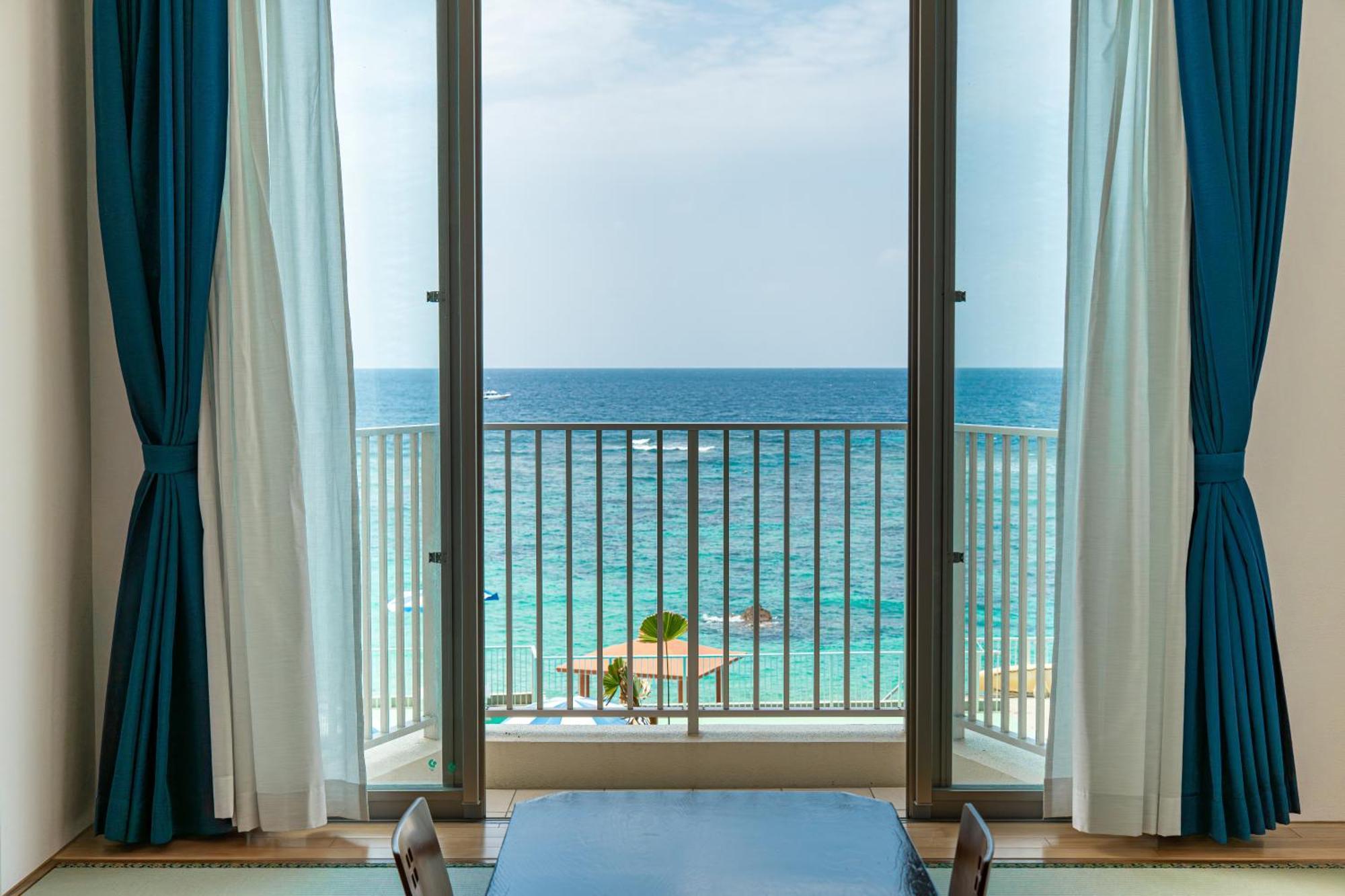 Hotel Miyuki Beach Onna Exteriér fotografie