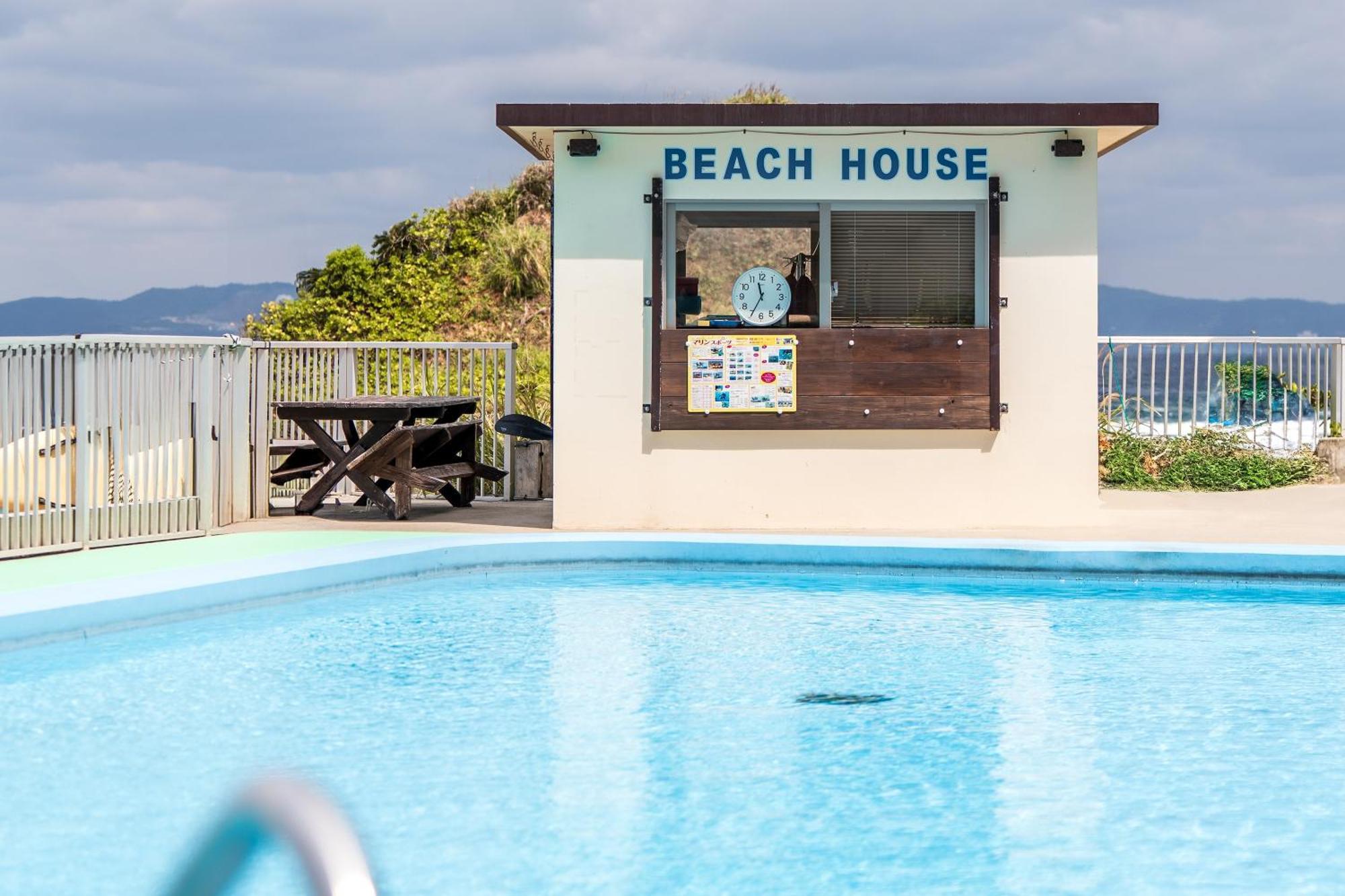 Hotel Miyuki Beach Onna Exteriér fotografie